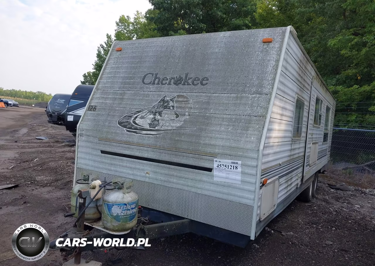 2004 Cherokee By Forest R Lite Travel Trailer VIN:4X4TCKD2X4P090969 - 2