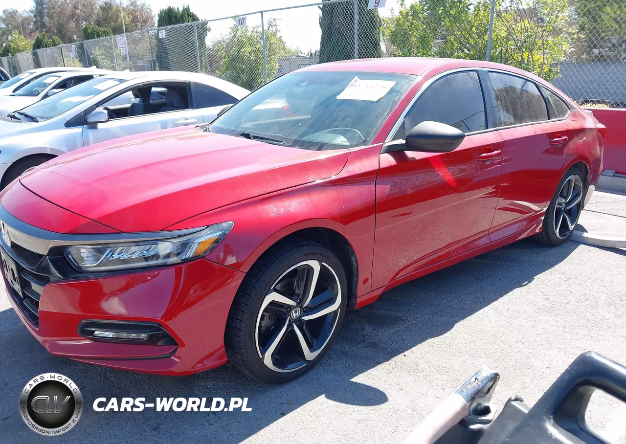 2018 Honda Accord Sport VIN:1HGCV1F37JA096762 - 2