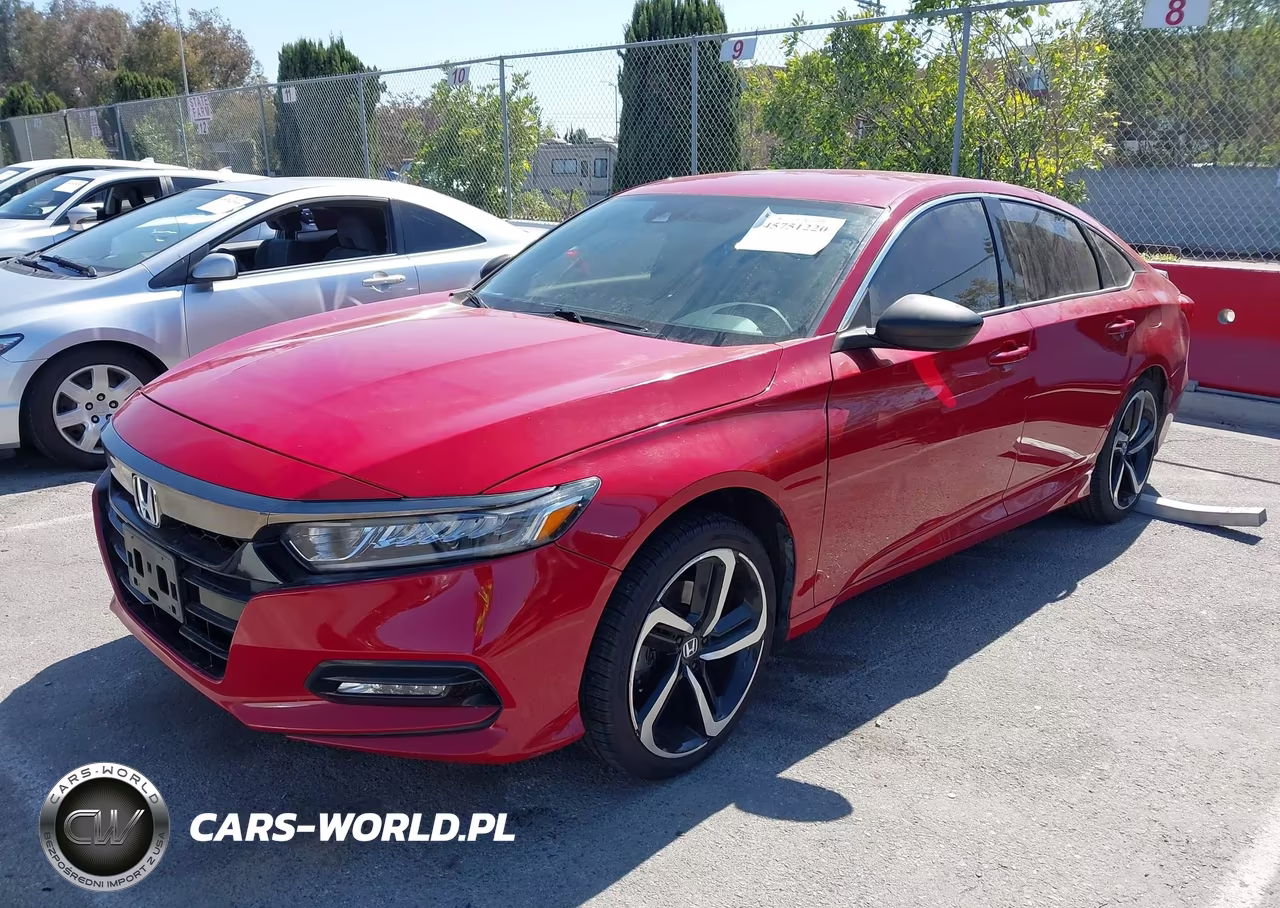 2018 Honda Accord Sport VIN:1HGCV1F37JA096762 - 6