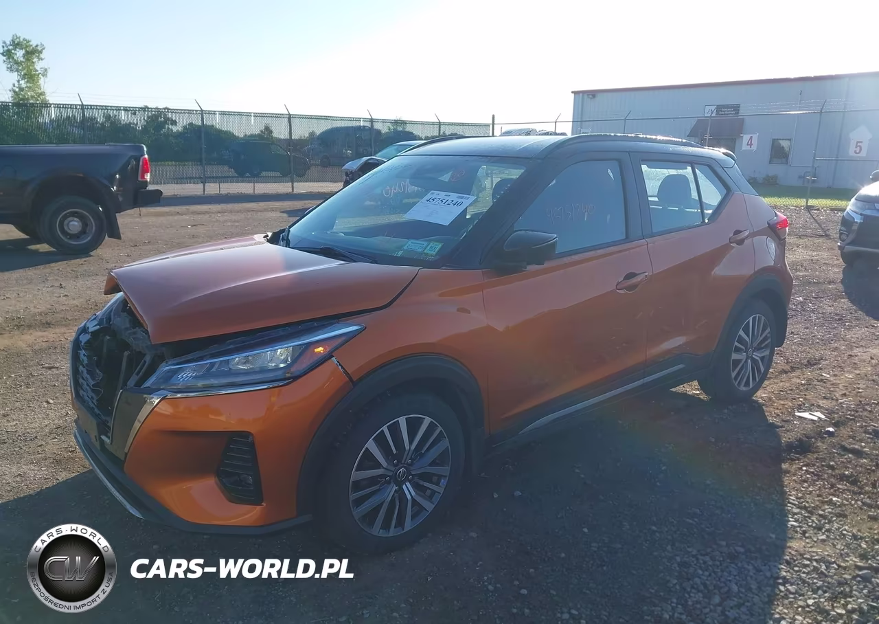 2021 Nissan Kicks Sr Xtronic Cvt VIN:3N1CP5DV9ML495614 - 2