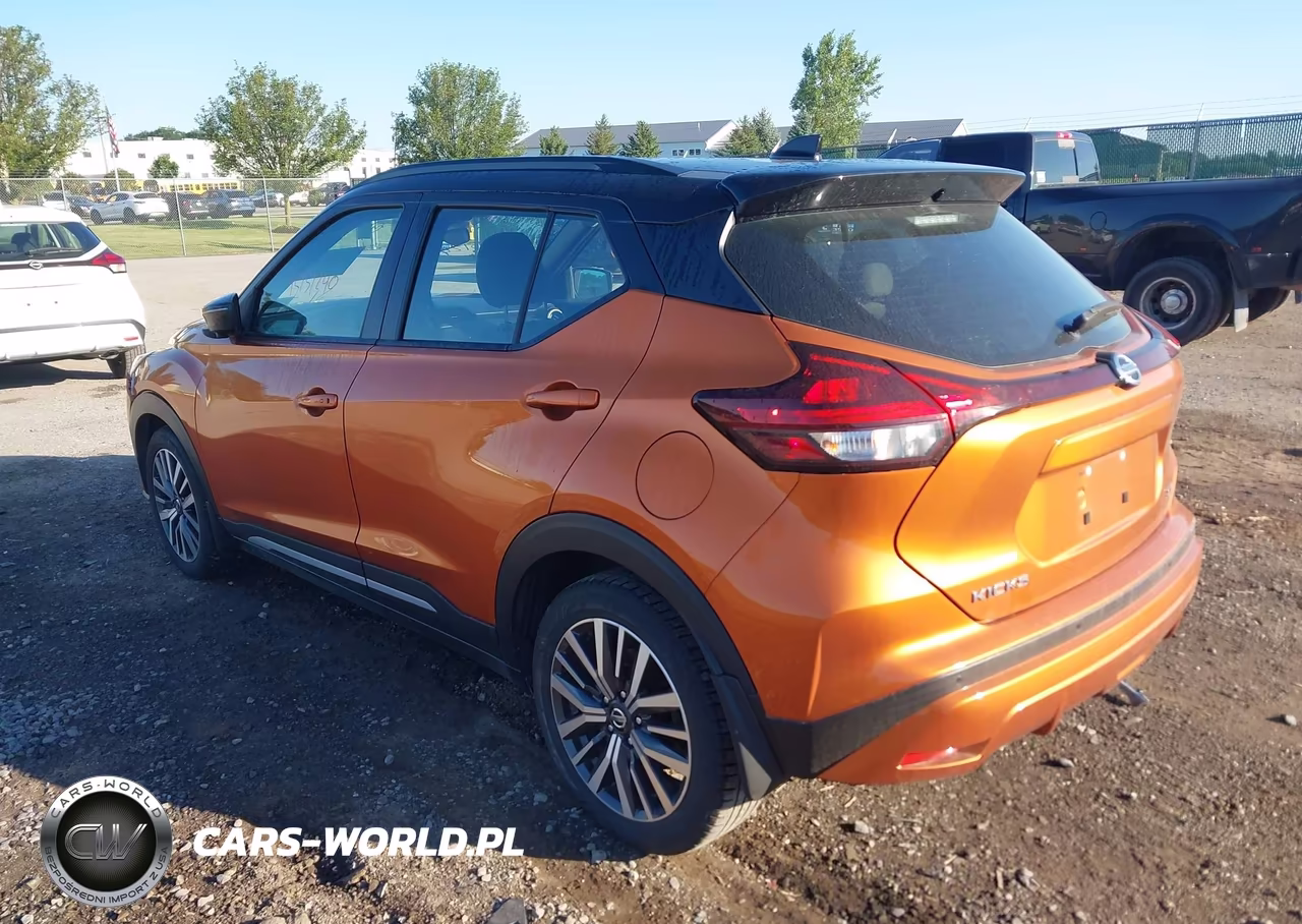 2021 Nissan Kicks Sr Xtronic Cvt VIN:3N1CP5DV9ML495614 - 3