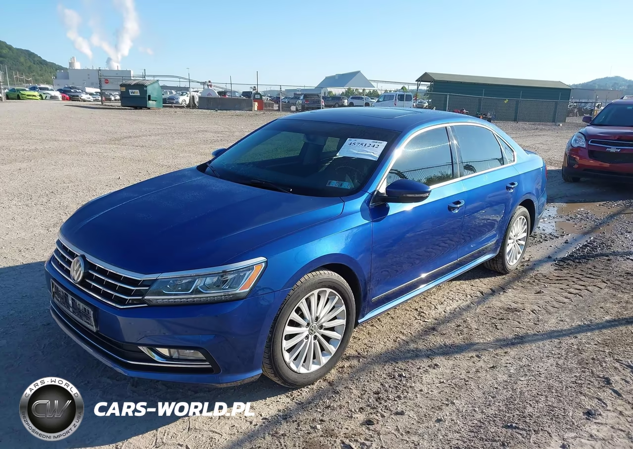 2017 Volkswagen Passat 1.8T Se VIN:1VWBT7A34HC000172 - 2