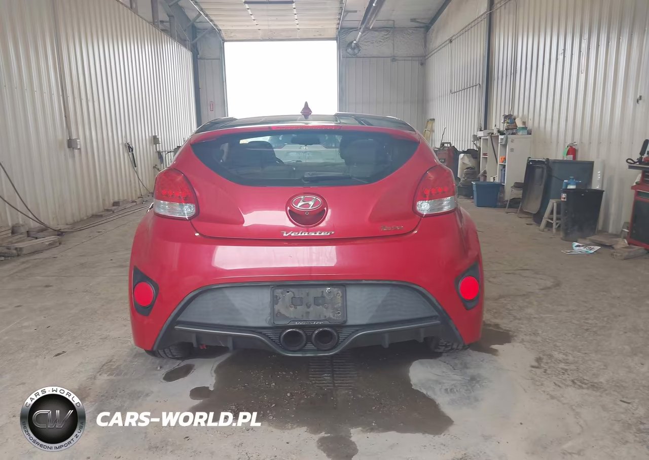 2014 Hyundai Veloster Turbo W-Black VIN:KMHTC6AE9EU191561 - 16