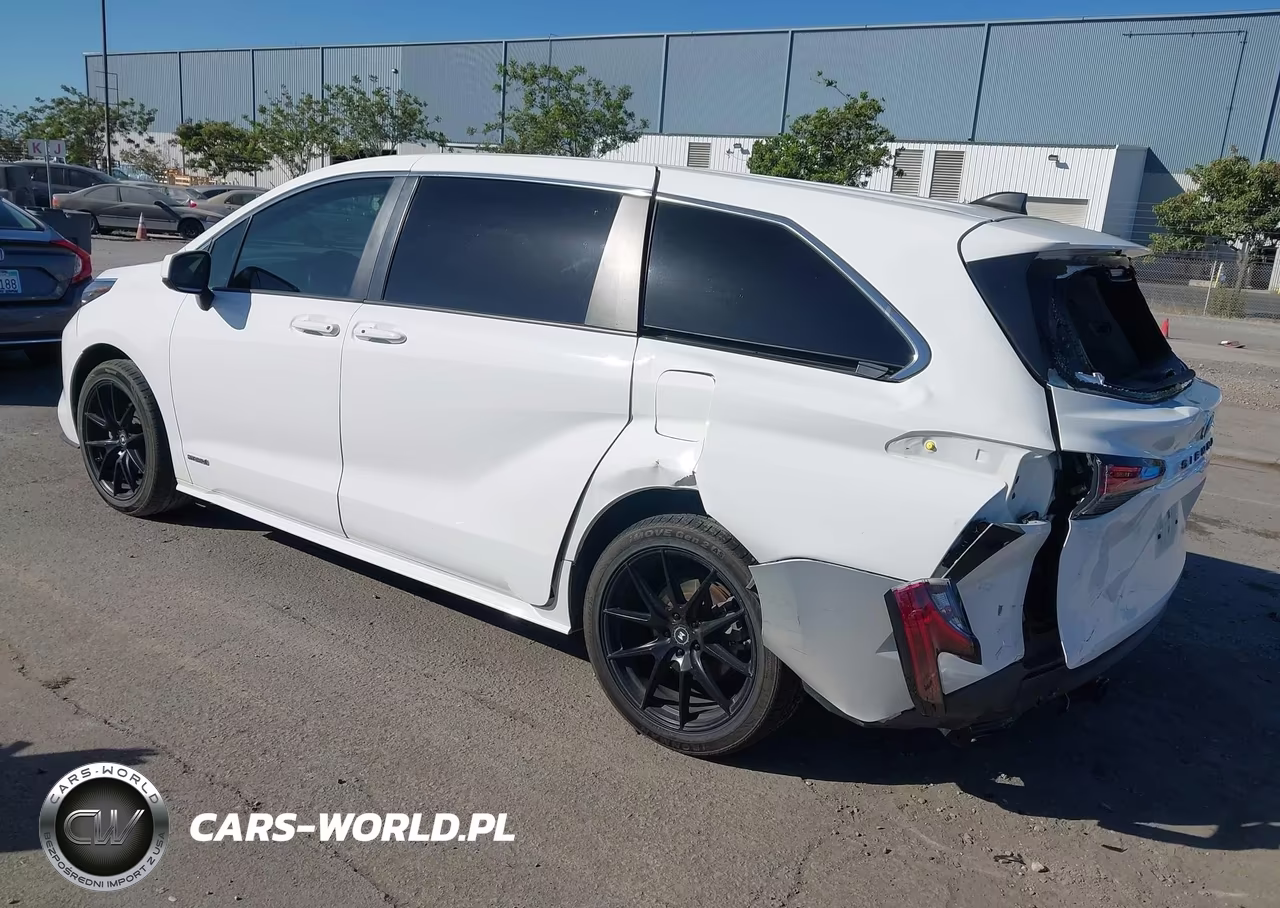 2021 Toyota Sienna Le VIN:5TDKRKEC8MS016690 - 3