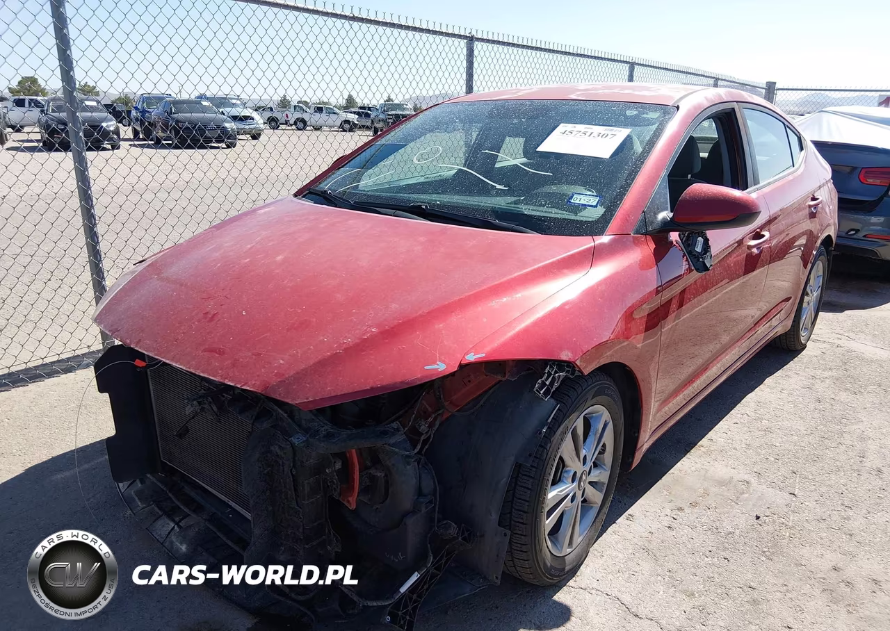 2017 Hyundai Elantra Se VIN:5NPD84LF4HH098076 - 2