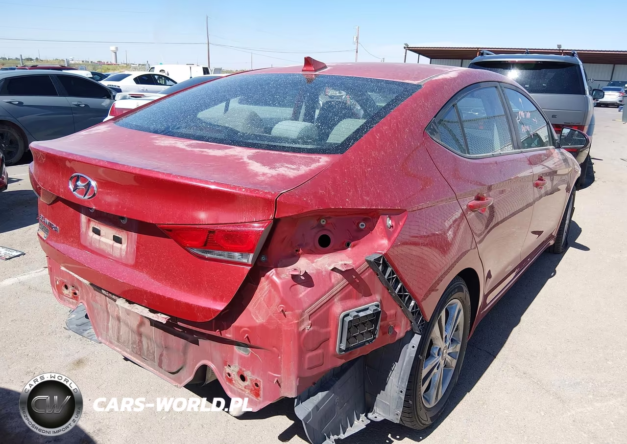 2017 Hyundai Elantra Se VIN:5NPD84LF4HH098076 - 4
