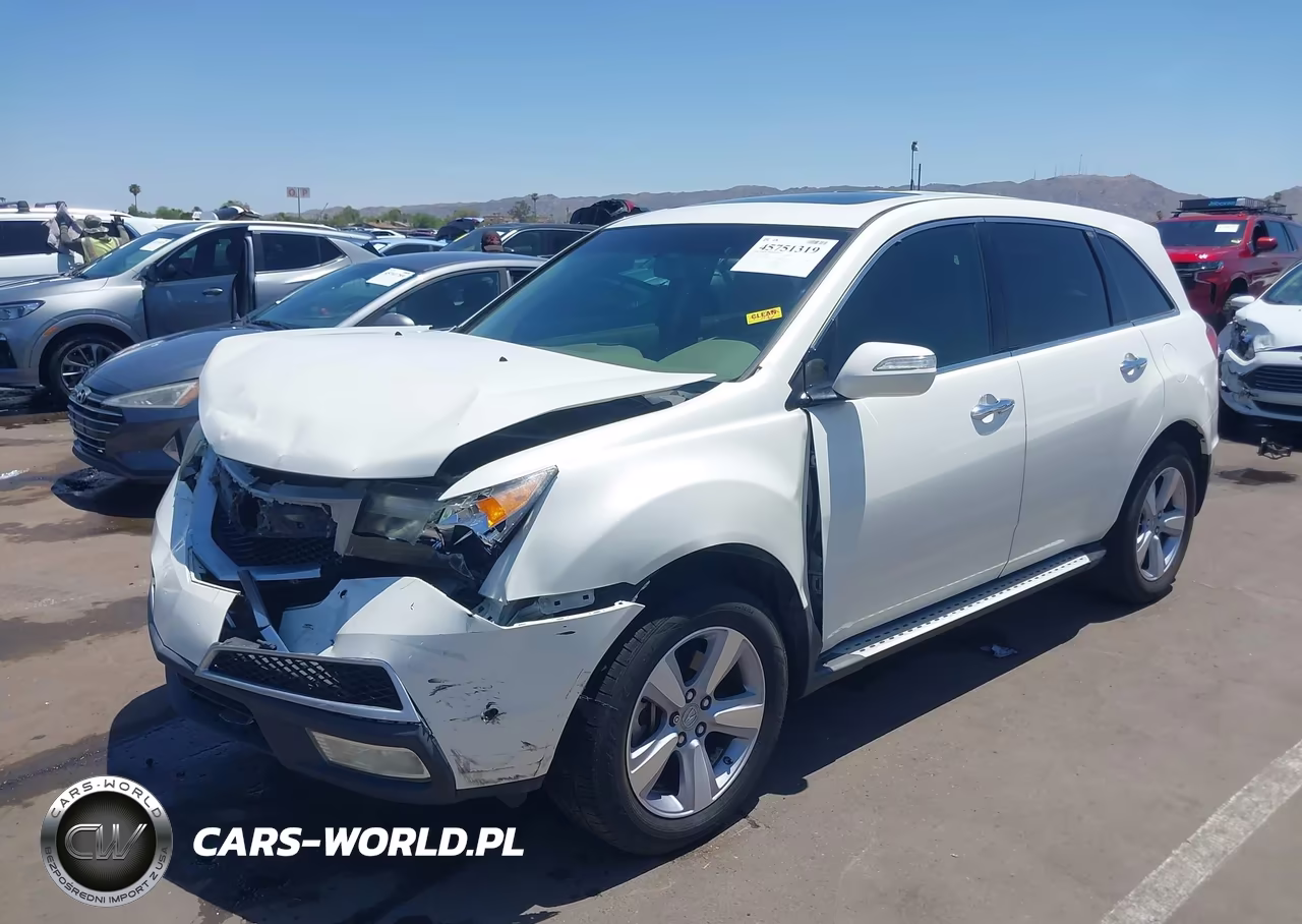 2013 Acura Mdx VIN:2HNYD2H25DH516715 - 2