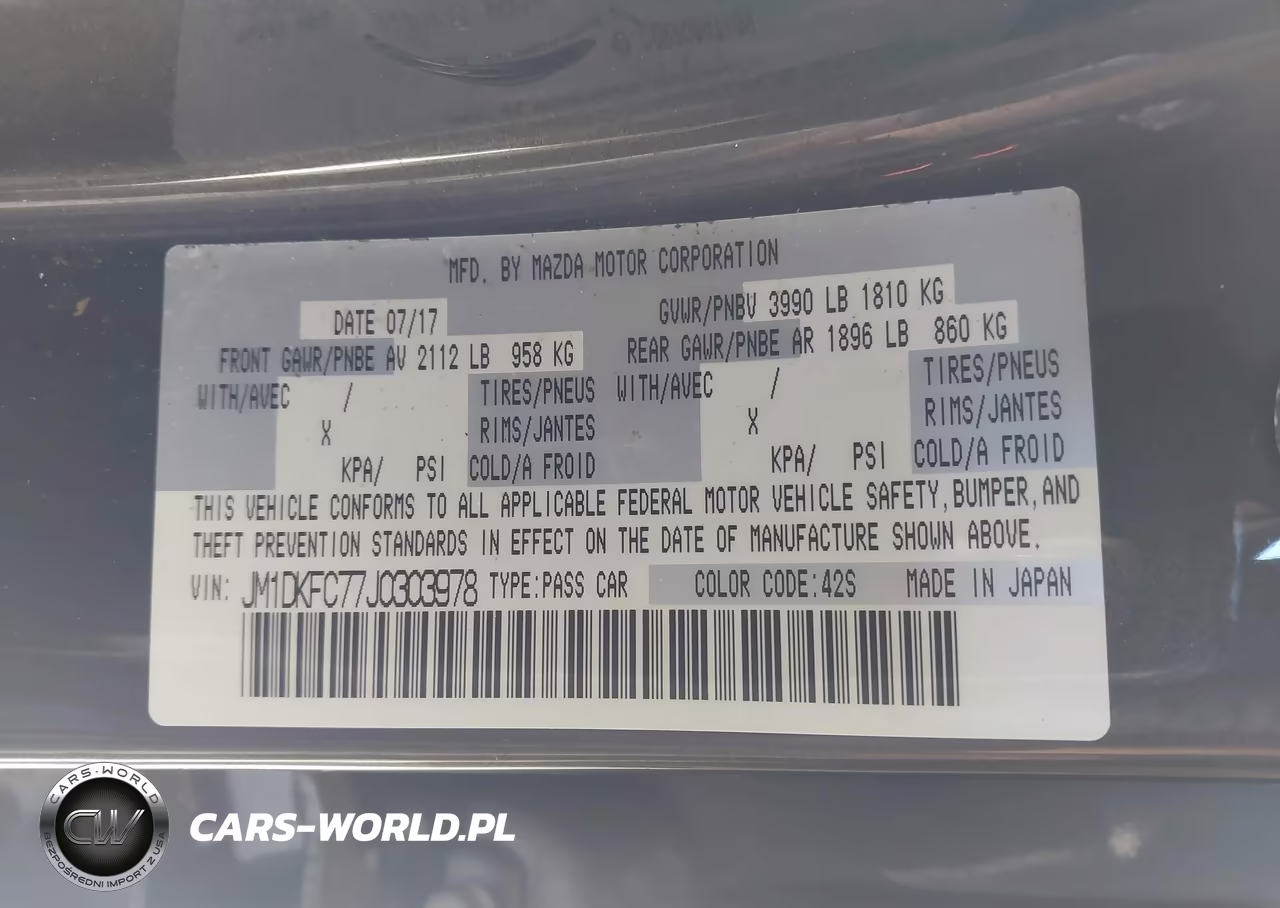 2018 Mazda Cx-3 Touring VIN:JM1DKFC77J0303978 - 9