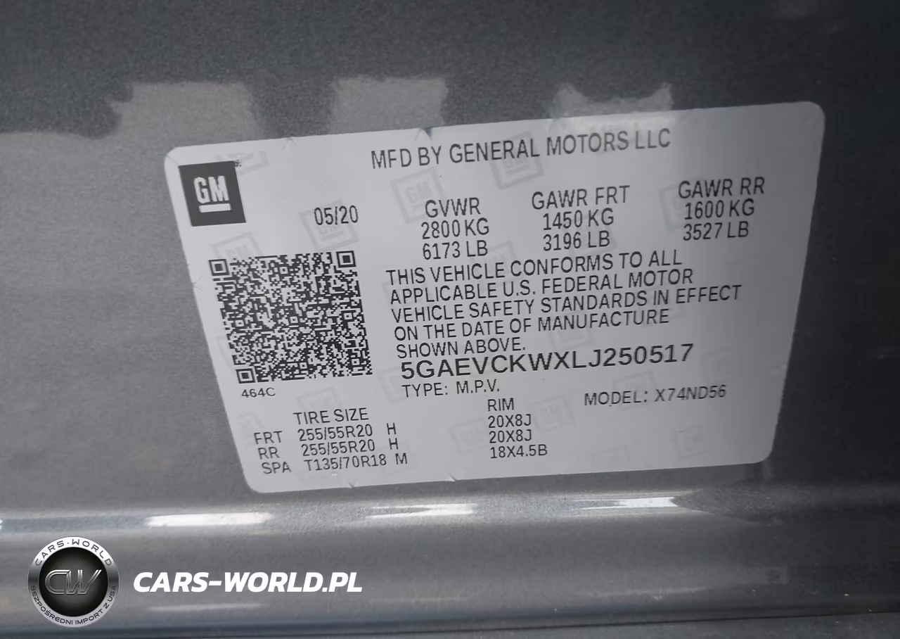 2020 Buick Enclave Awd Avenir VIN:5GAEVCKWXLJ250517 - 9
