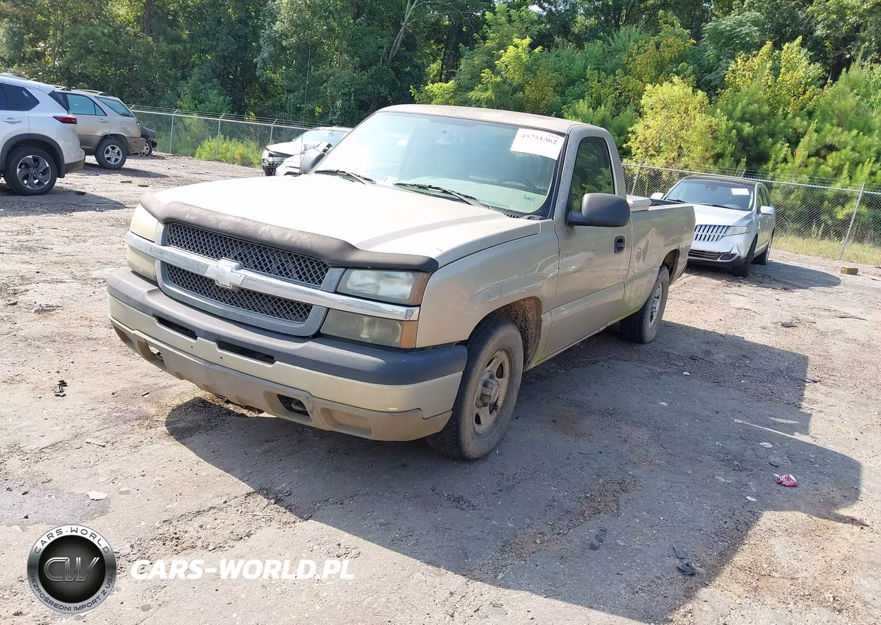 2004 Chevrolet Silverado 1500 Work Truck VIN:1GCEC14V14E117345 - 2