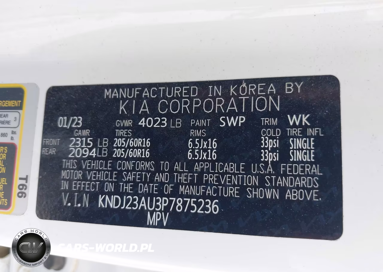 2023 Kia Soul Lx VIN:KNDJ23AU3P7875236 - 9