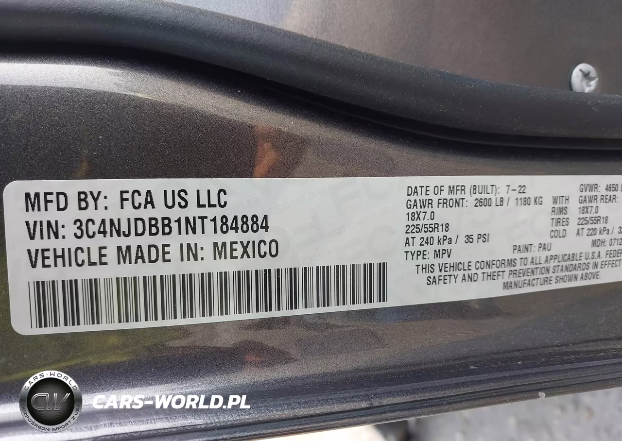 2022 Jeep Compass Altitude 4X4 VIN:3C4NJDBB1NT184884 - 9