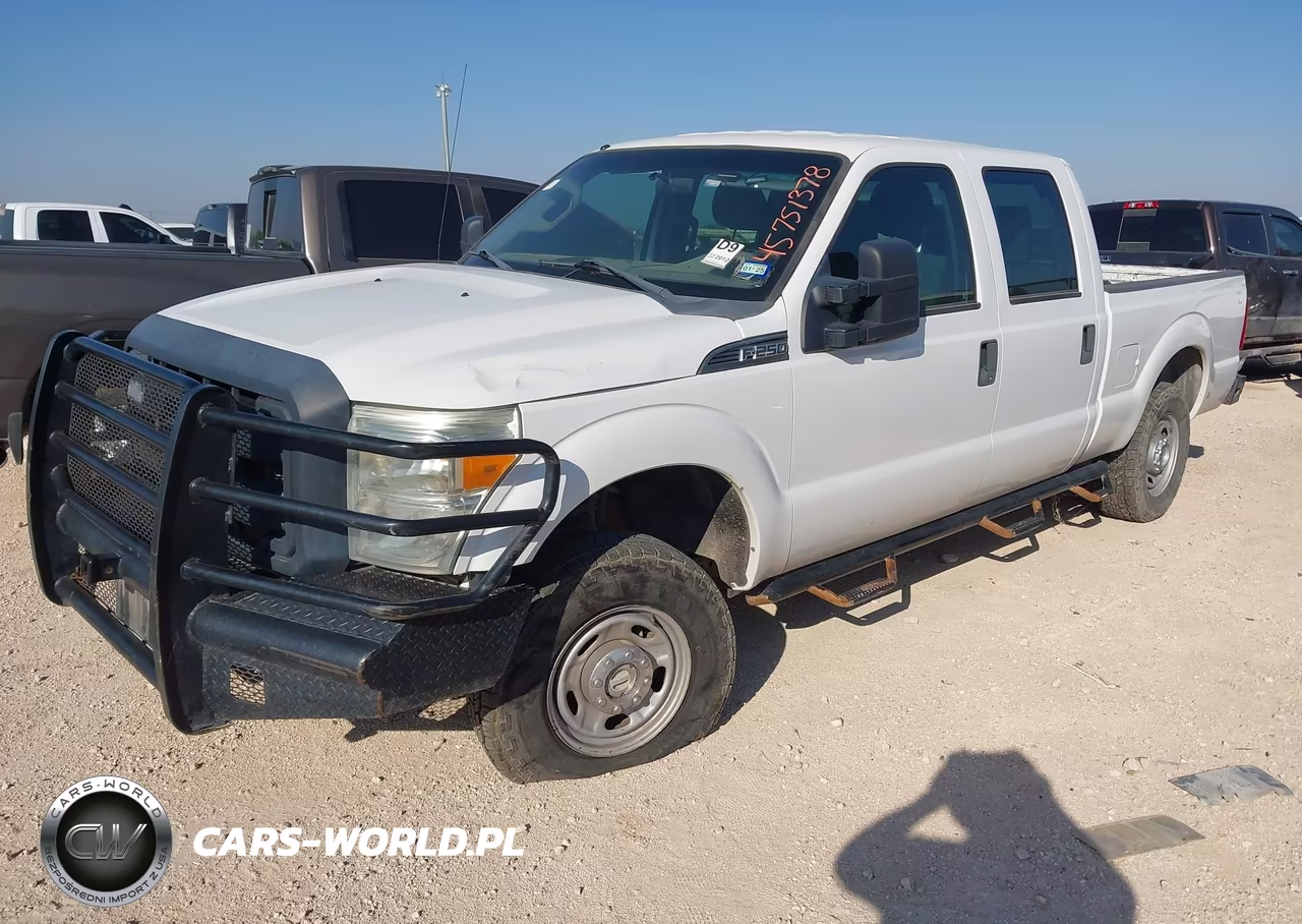 2012 Ford F-250 Xl VIN:1FT7W2B60CEC92654 - 2