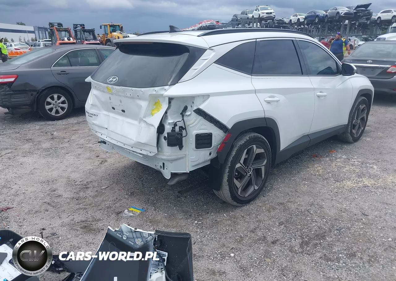 2022 Hyundai Tucson Limited VIN:5NMJE3AEXNH029708 - 4