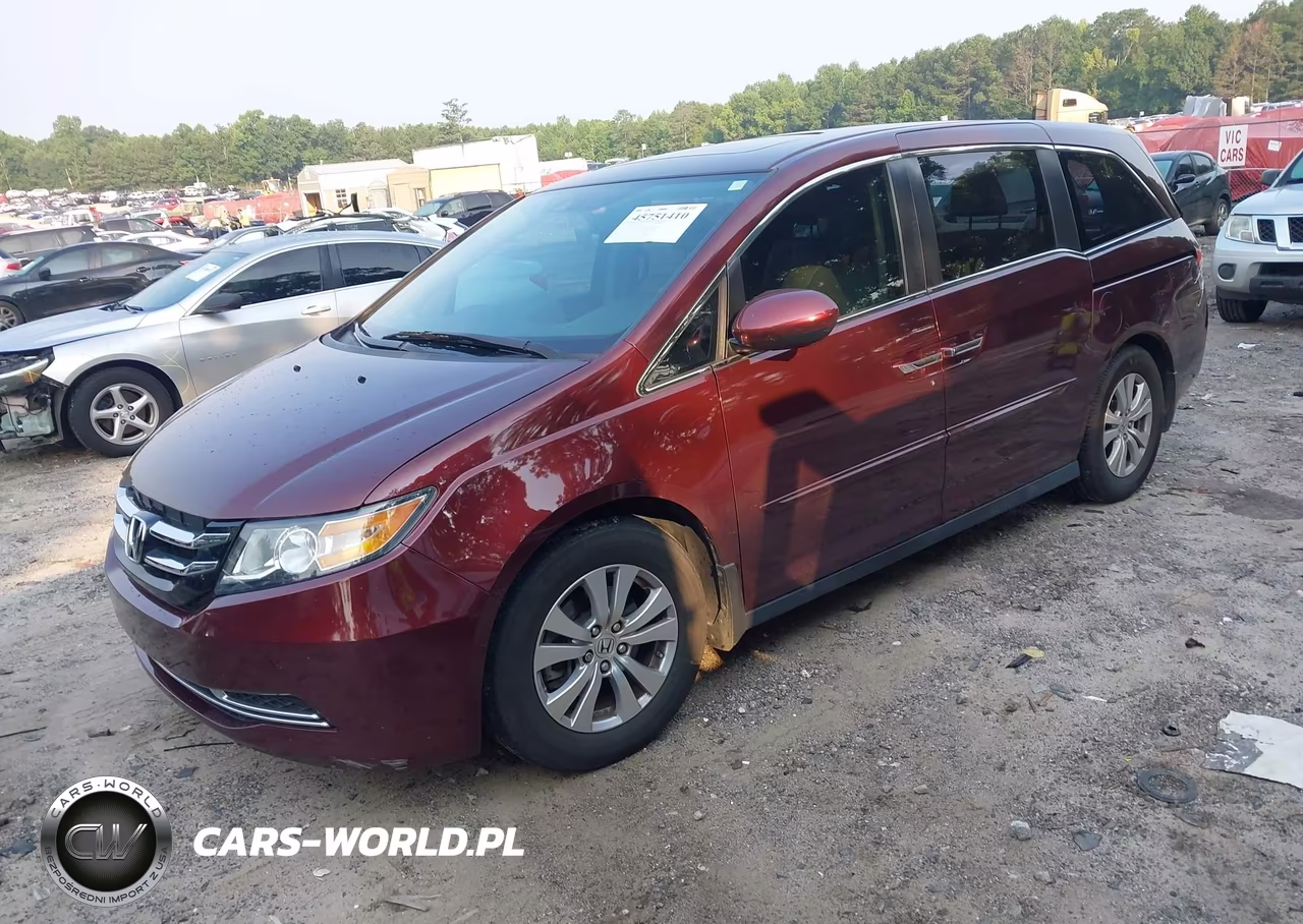 2016 Honda Odyssey Ex-L VIN:5FNRL5H67GB126873 - 2