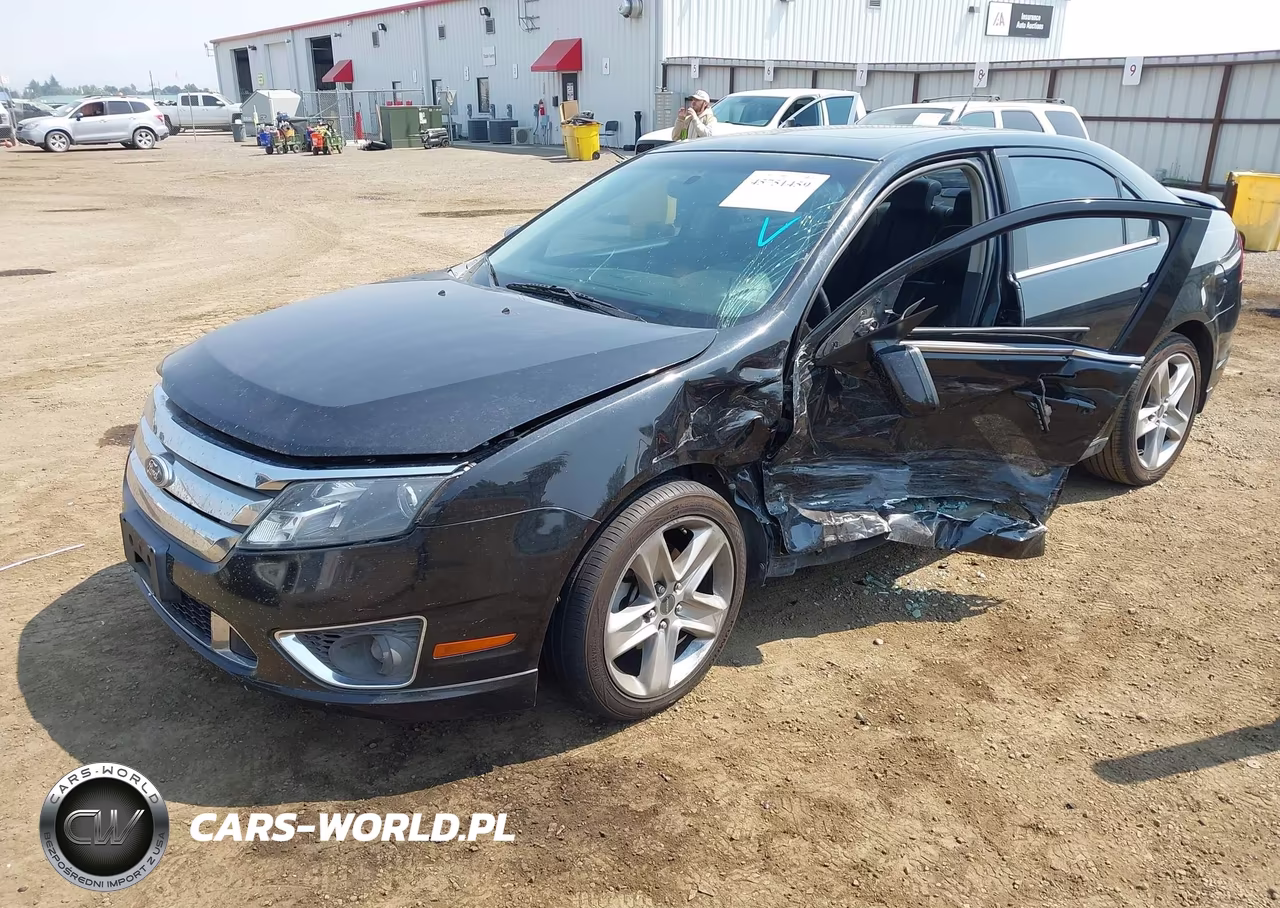 2010 Ford Fusion Sport VIN:3FAHP0KC4AR417375 - 2