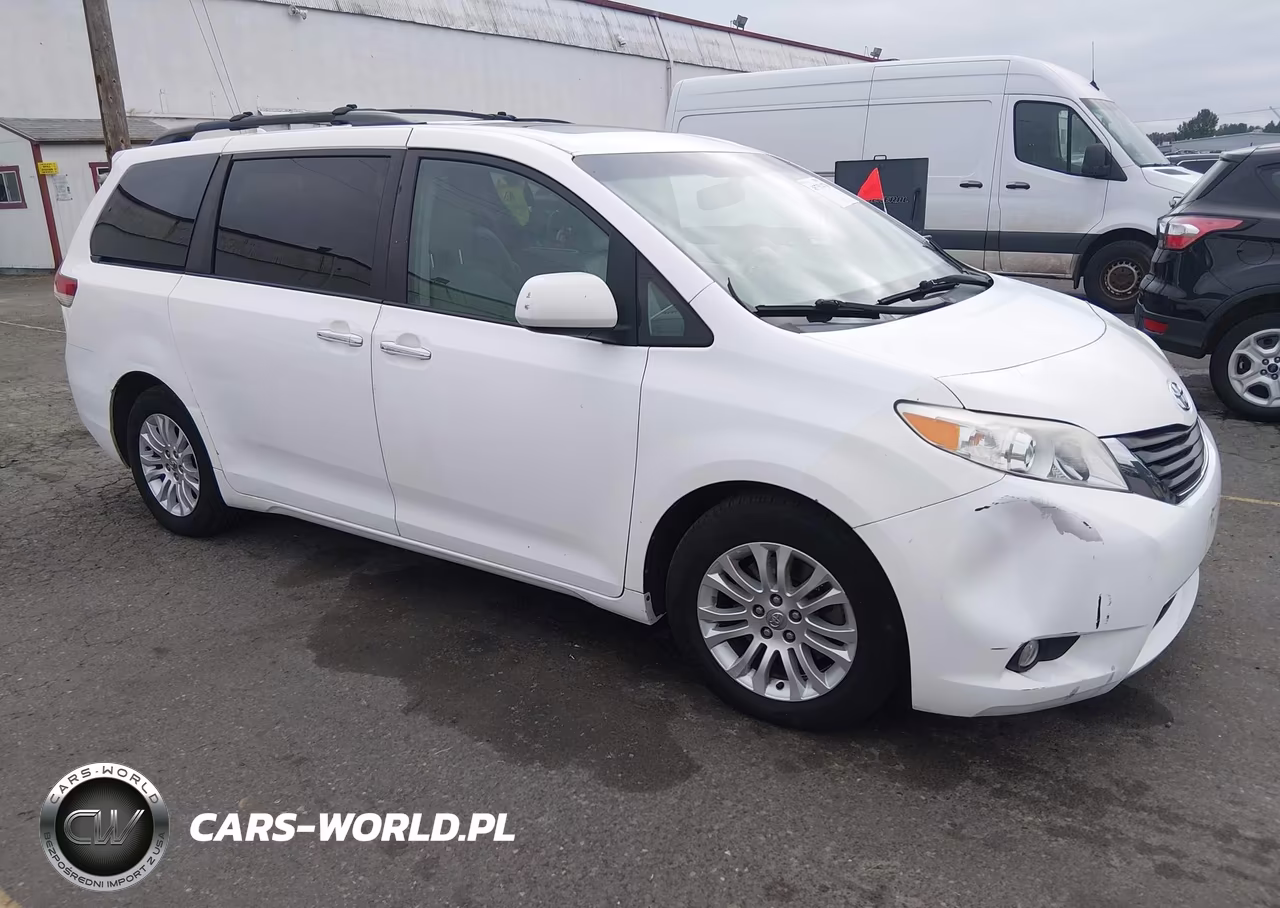 2012 Toyota Sienna Xle V6 8 Passenger VIN:5TDYK3DC8CS187198 - 1