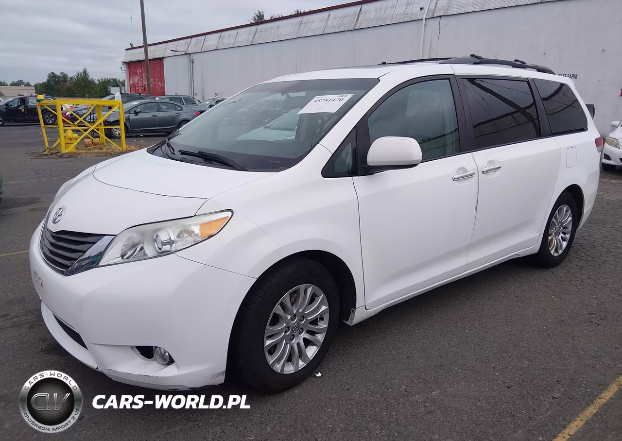 2012 Toyota Sienna Xle V6 8 Passenger VIN:5TDYK3DC8CS187198 - 2