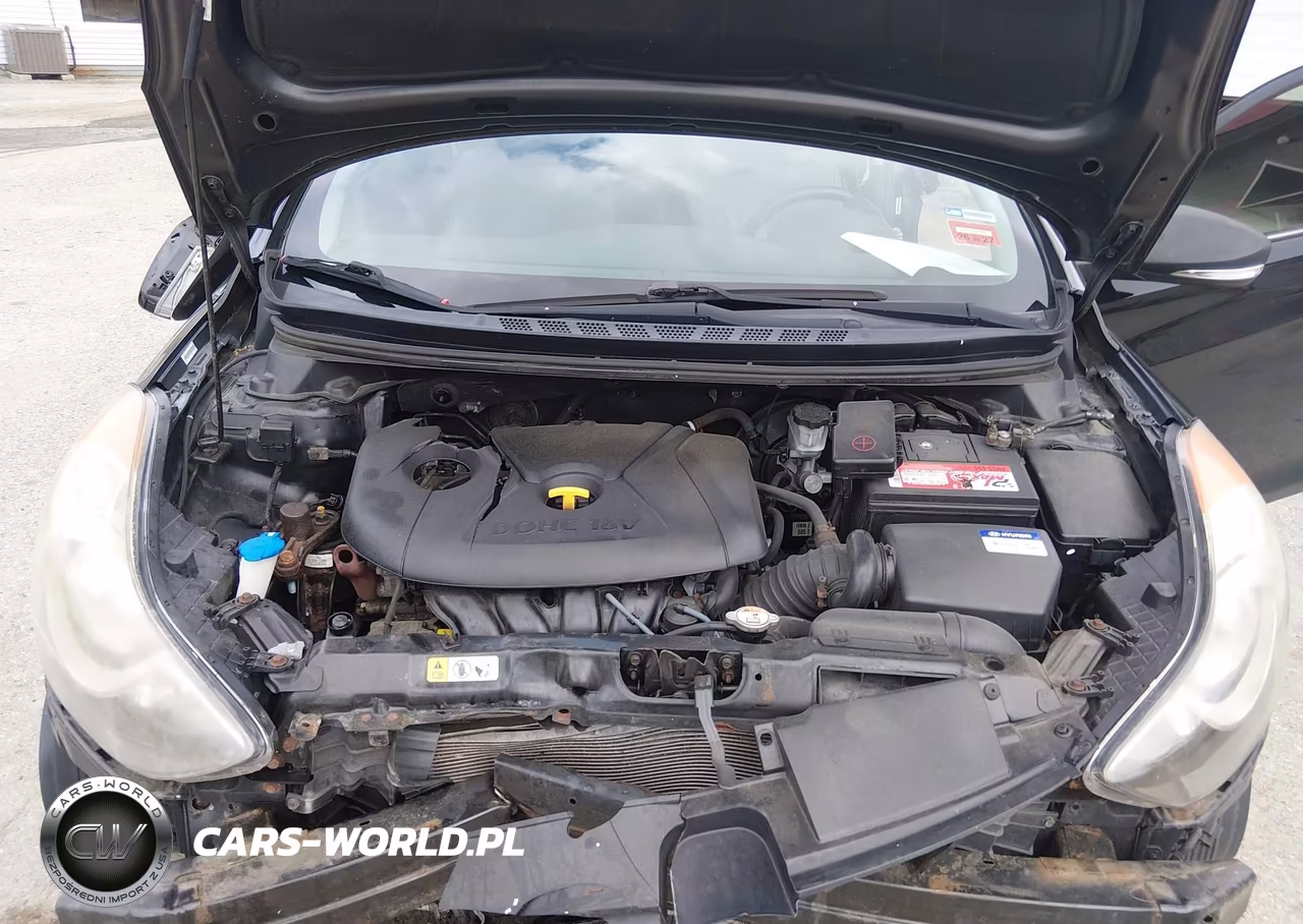 2013 Hyundai Elantra Se VIN:KMHDH6AE0DU009167 - 10