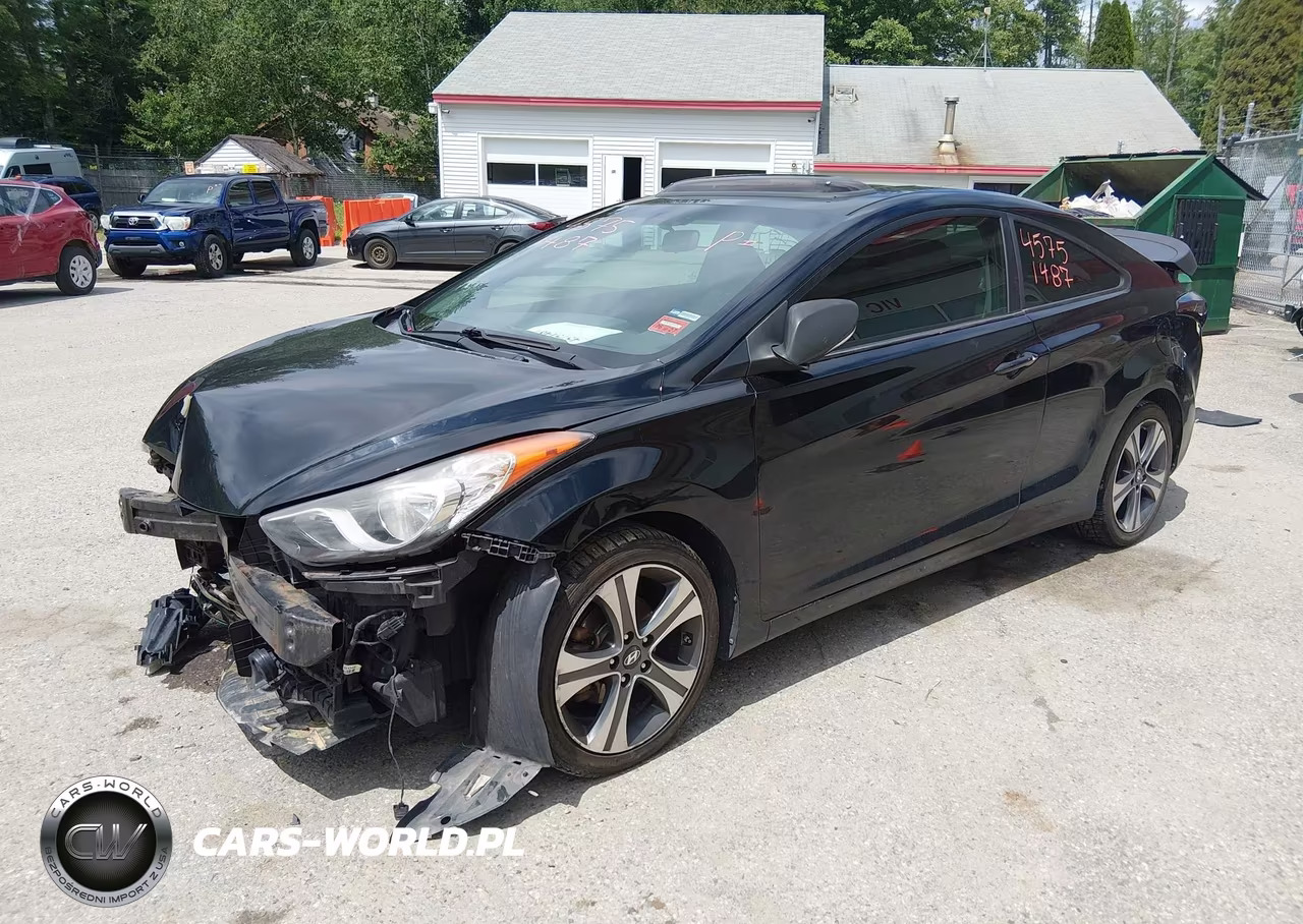 2013 Hyundai Elantra Se VIN:KMHDH6AE0DU009167 - 2