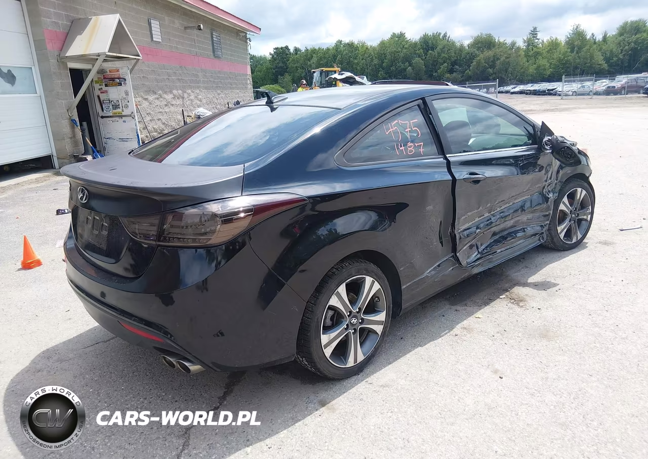 2013 Hyundai Elantra Se VIN:KMHDH6AE0DU009167 - 4