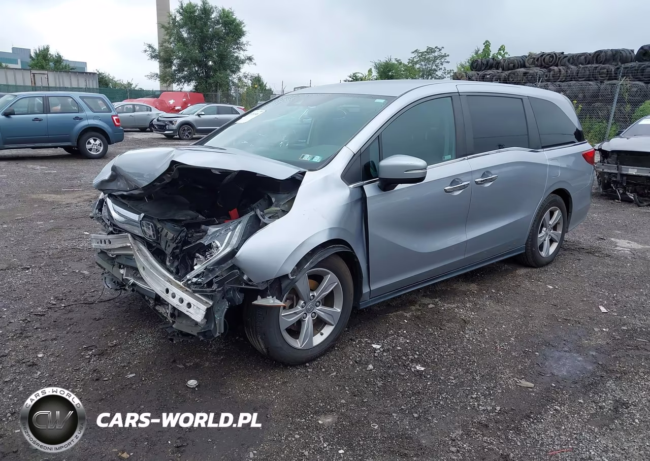 2019 Honda Odyssey Ex VIN:5FNRL6H53KB121210 - 2