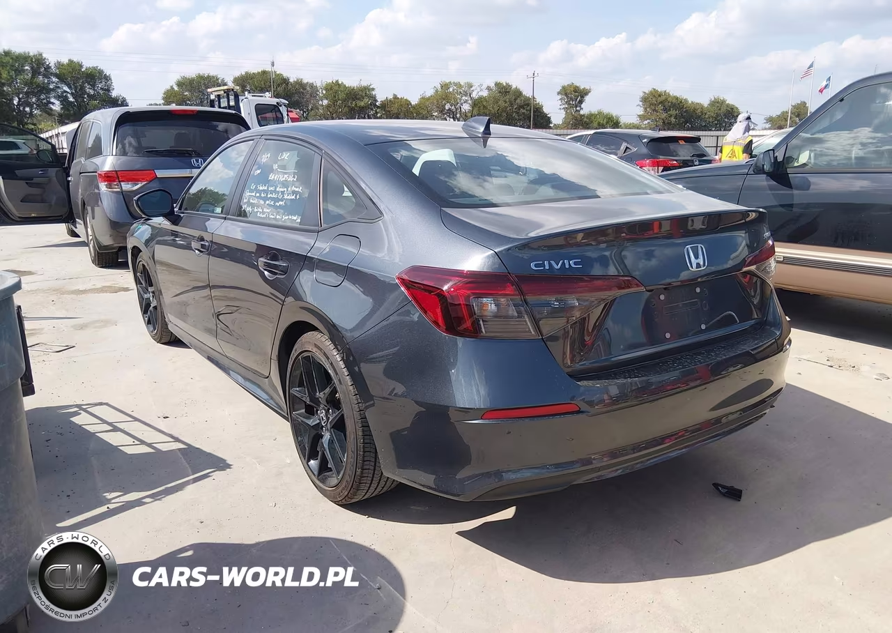 2025 Honda Civic Sport VIN:2HGFE2F53SH599258 - 3