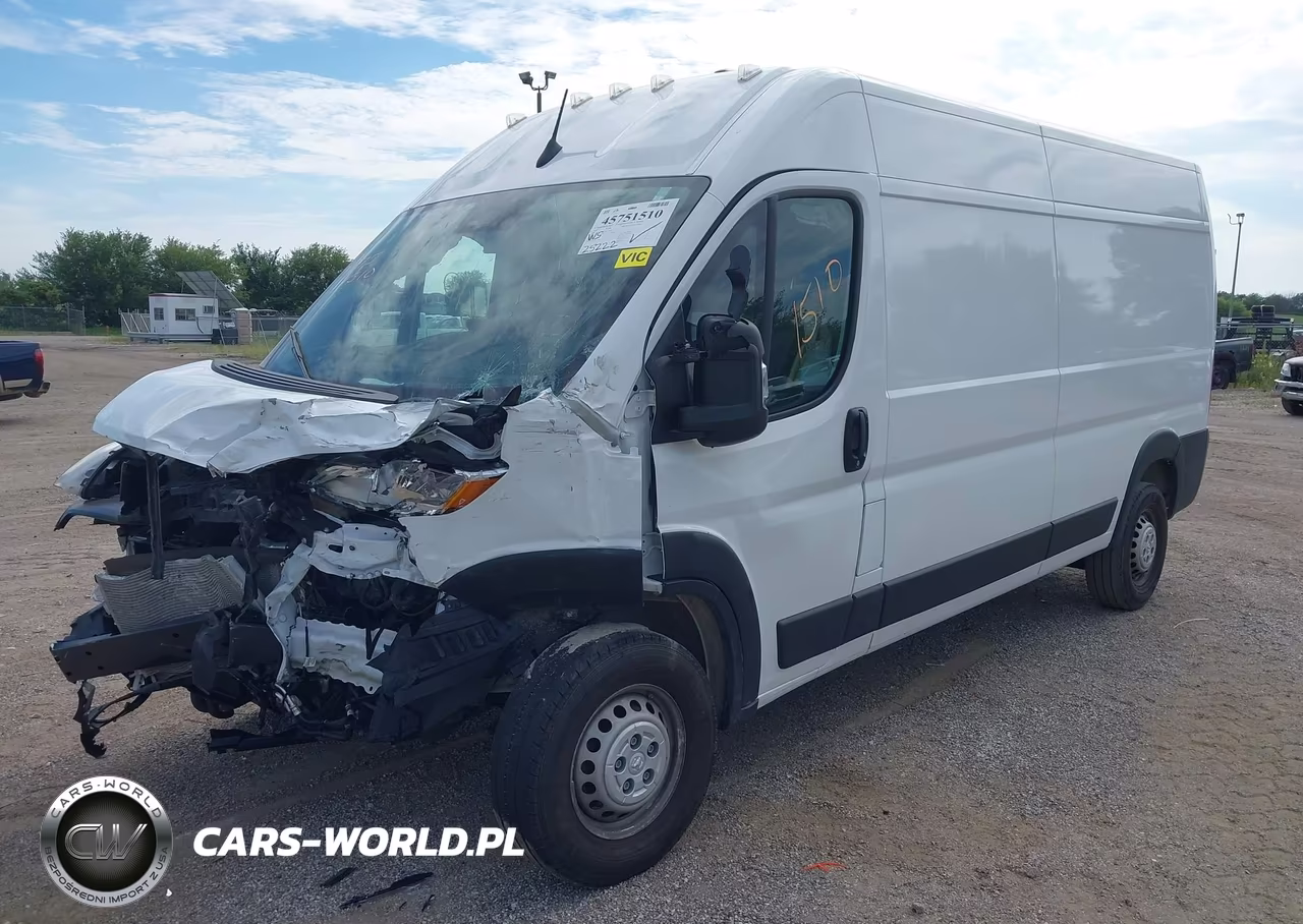 2025 Ram Promaster 2500 Tradesman High Roof 159 Wb W-Pass Seat VIN:3C6LRVDG1SE522600 - 2