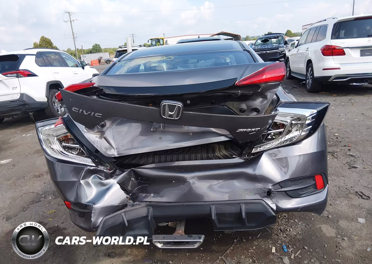 2019 Honda Civic Sport VIN:19XFC2F89KE021207 - 16