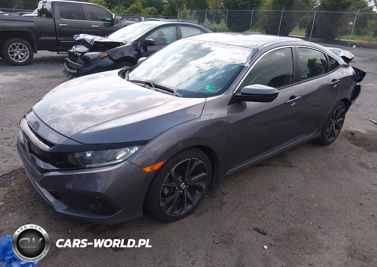 2019 Honda Civic Sport VIN:19XFC2F89KE021207 - 2