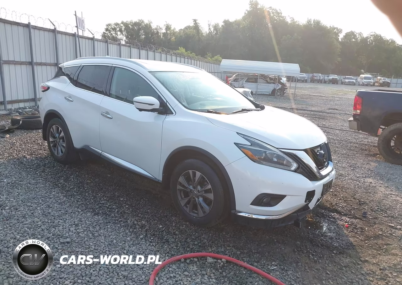 2018 Nissan Murano Platinum-S-Sl-Sv