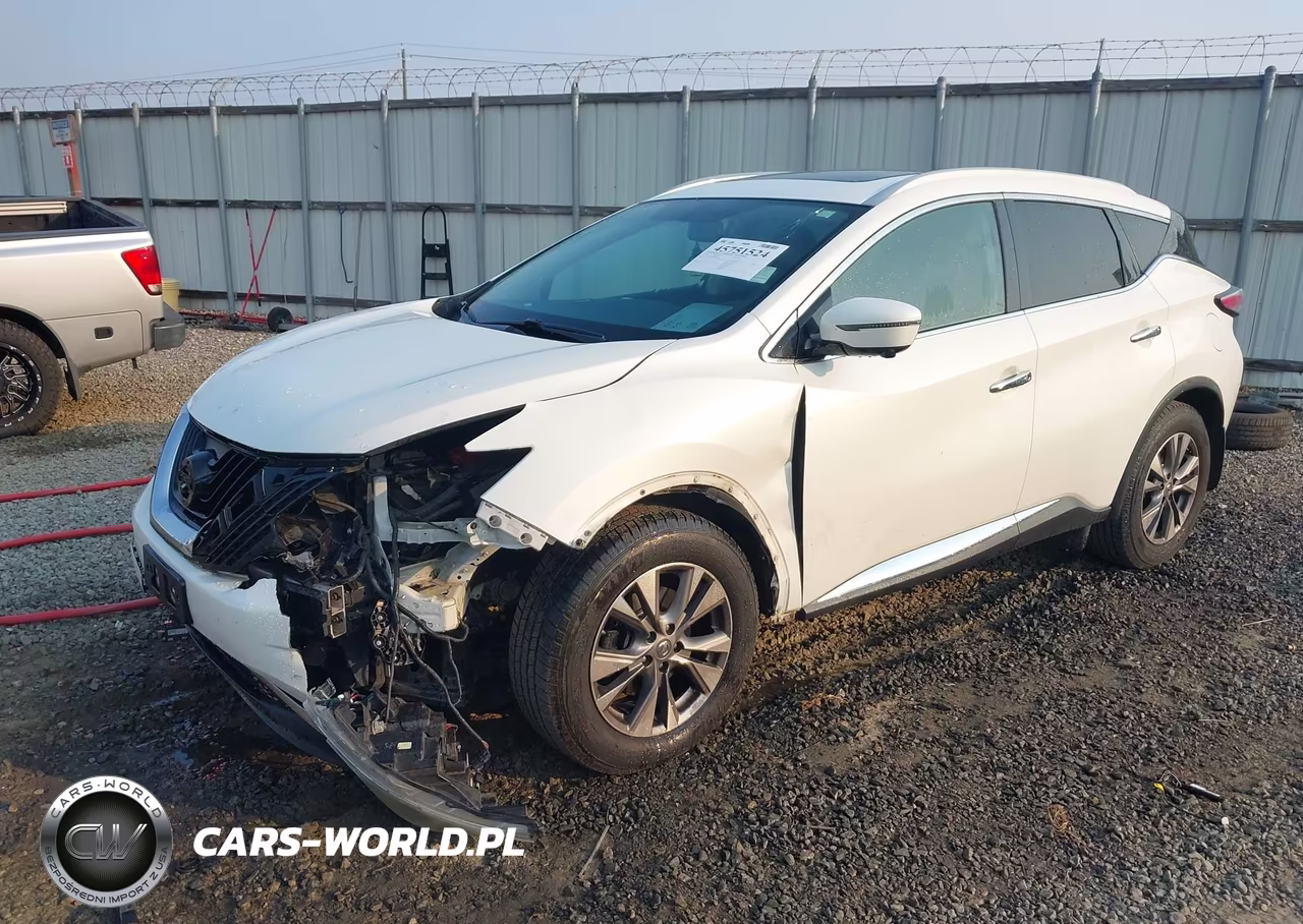 2018 Nissan Murano Platinum-S-Sl-Sv VIN:5N1AZ2MH0JN103652 - 2