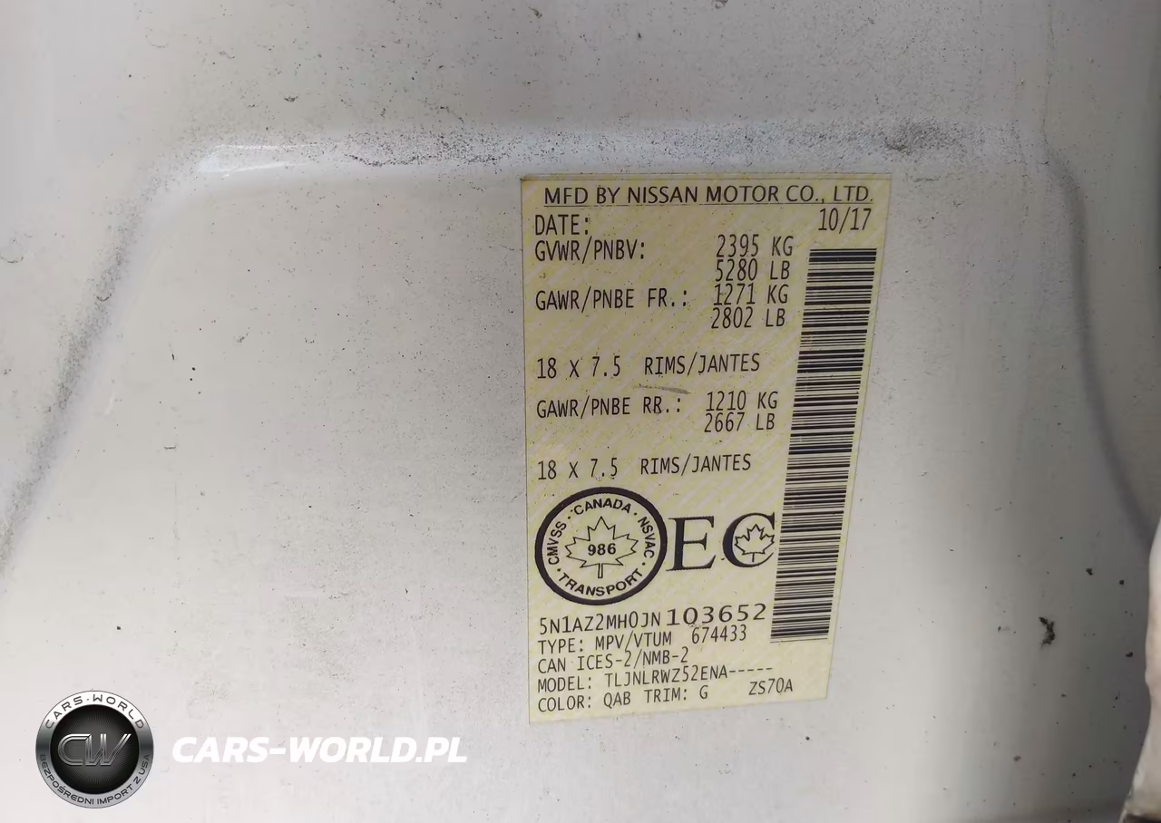 2018 Nissan Murano Platinum-S-Sl-Sv VIN:5N1AZ2MH0JN103652 - 9