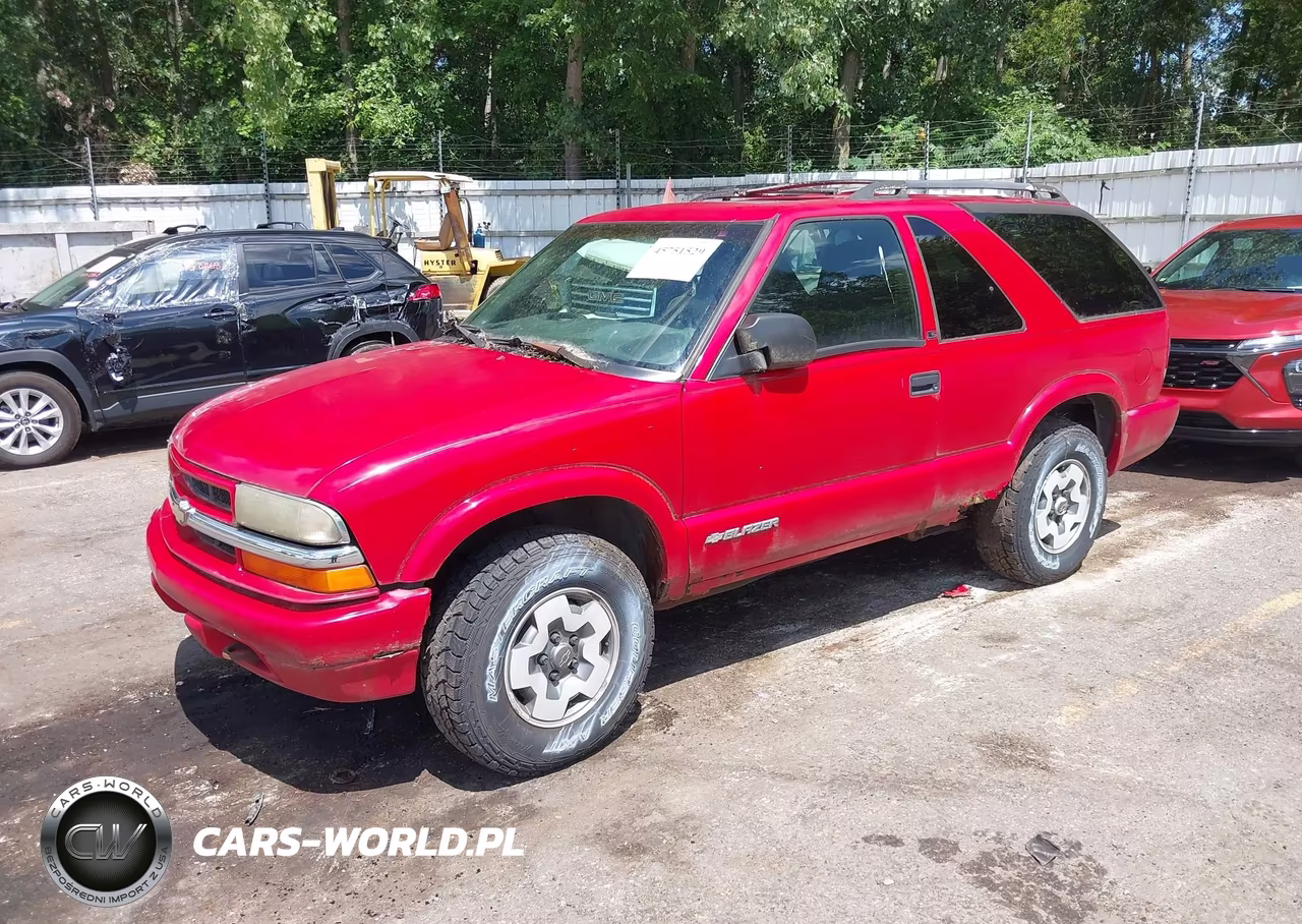 2003 Chevrolet Blazer Ls VIN:1GNCT18X53K143487 - 2