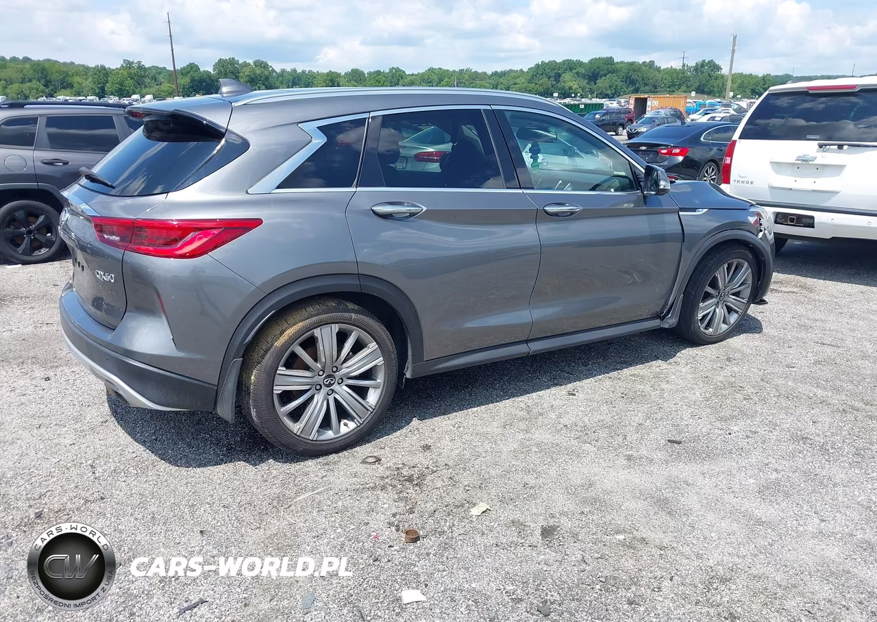 2021 Infiniti Qx50 Sensory Awd VIN:3PCAJ5CB5MF120556 - 4