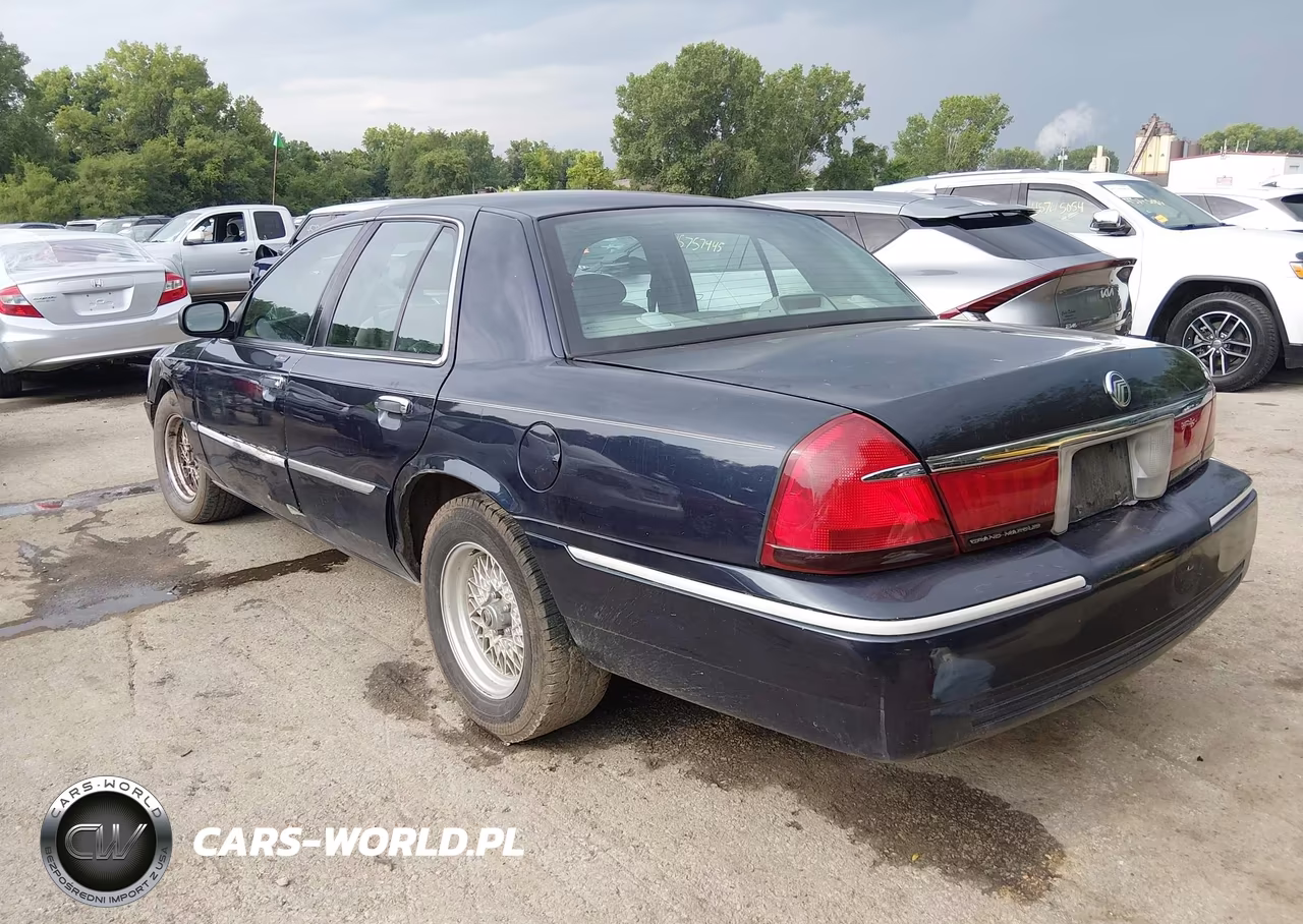2000 Mercury Grand Marquis Ls VIN:2MEFM75W7YX729127 - 3