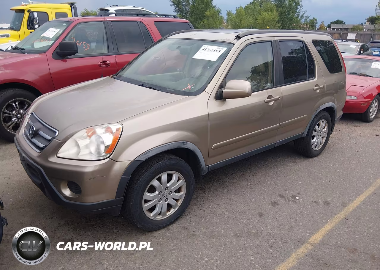 2005 Honda Cr-V Se VIN:JHLRD78905C052843 - 2
