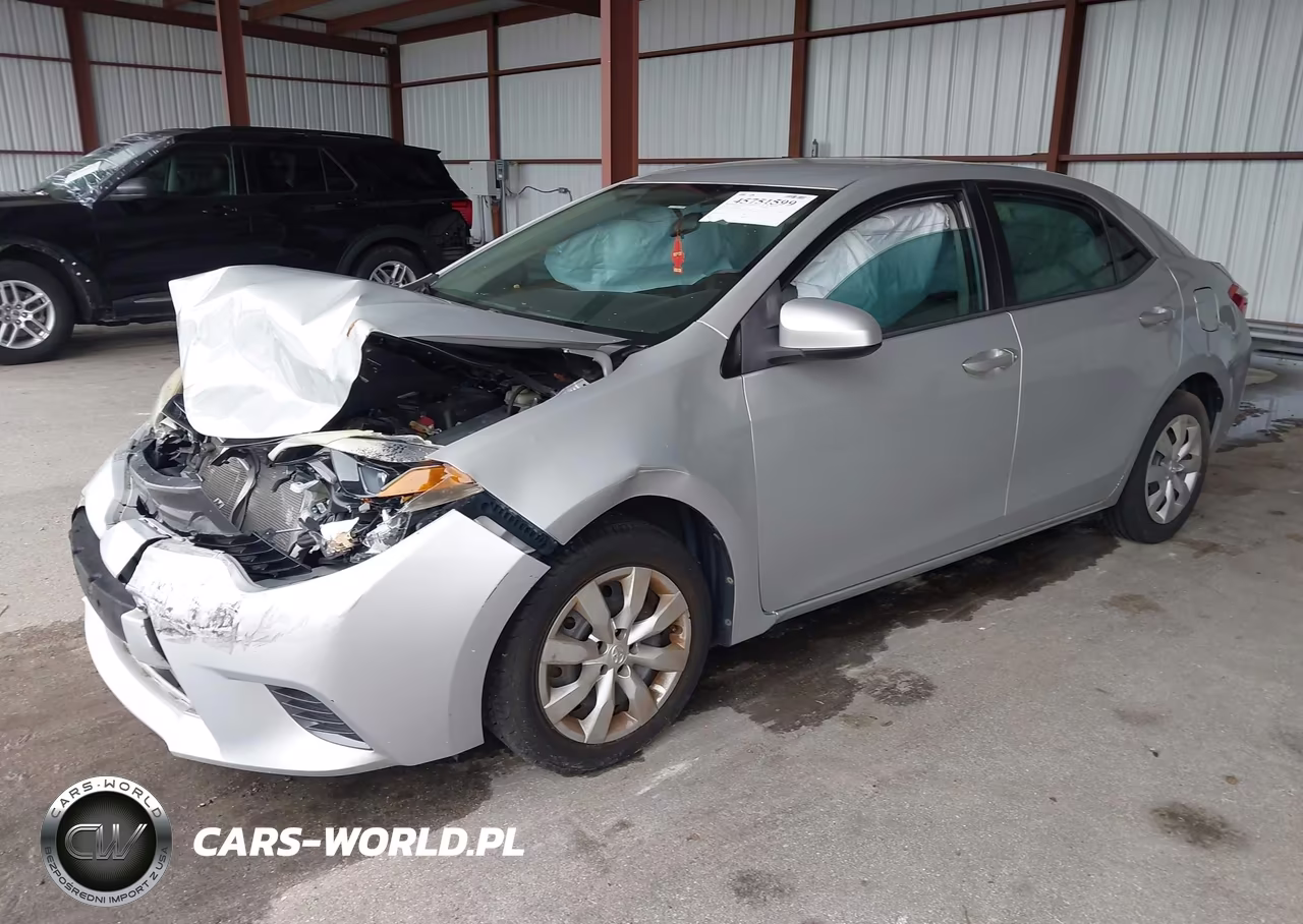 2015 Toyota Corolla Le VIN:2T1BURHEXFC423331 - 2