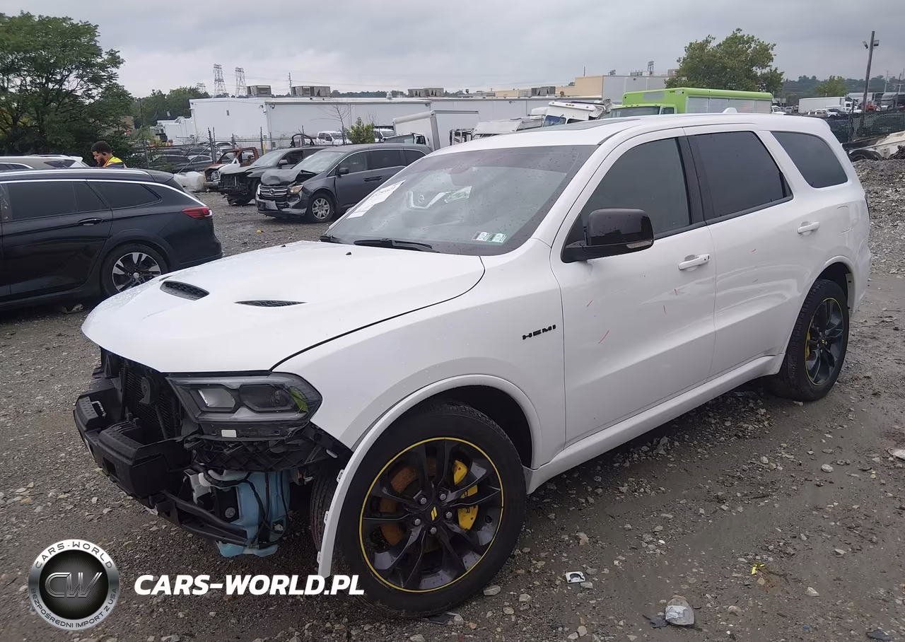 2021 Dodge Durango R-T Awd VIN:1C4SDJCT8MC607776 - 2