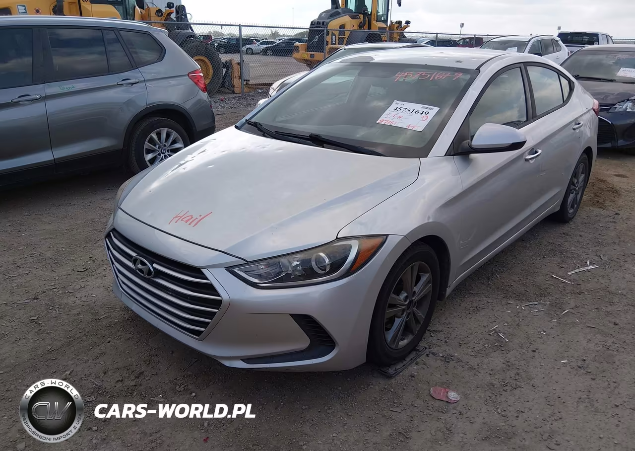 2017 Hyundai Elantra Se VIN:5NPD84LF6HH119915 - 2