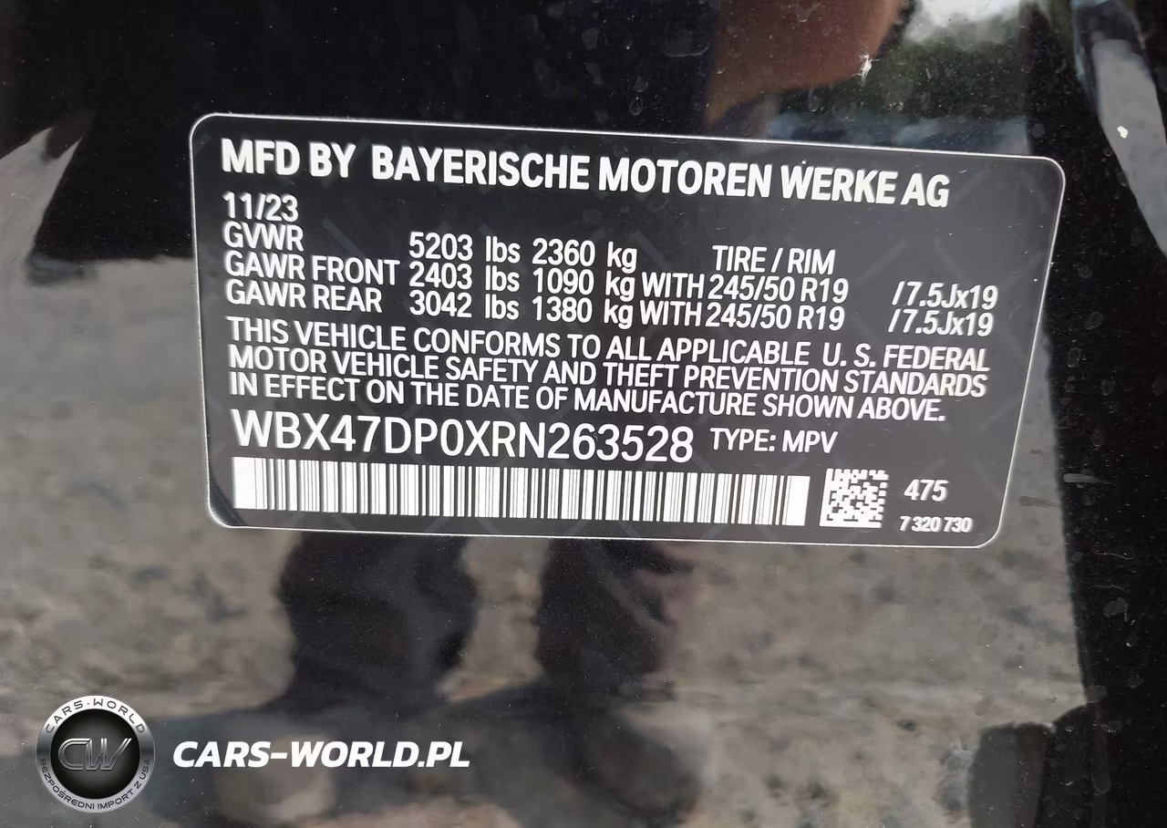 2024 BMW X3 Sdrive30I VIN:WBX47DP0XRN263528 - 9