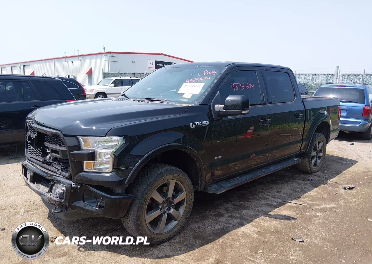 2017 Ford F-150 Lariat VIN:1FTEW1EG0HFB63322 - 2