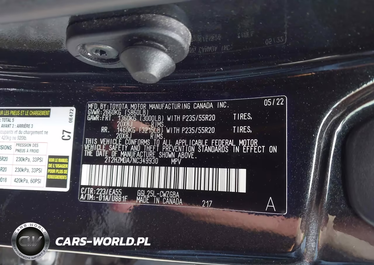 2022 Lexus Rx 350 VIN:2T2HZMDA7NC349930 - 9