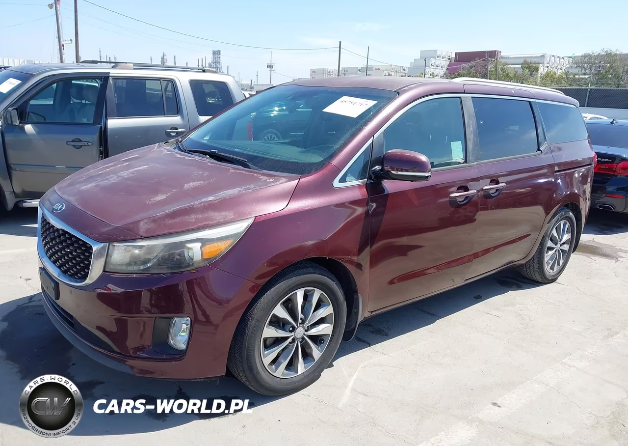 2016 Kia Sedona Sx VIN:KNDMC5C12G6143548 - 2