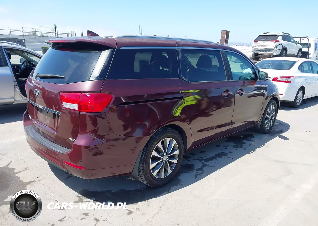 2016 Kia Sedona Sx VIN:KNDMC5C12G6143548 - 4