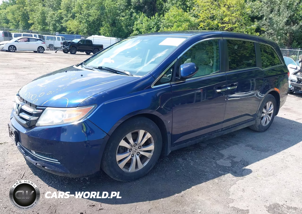 2015 Honda Odyssey Ex-L VIN:5FNRL5H60FB122761 - 2