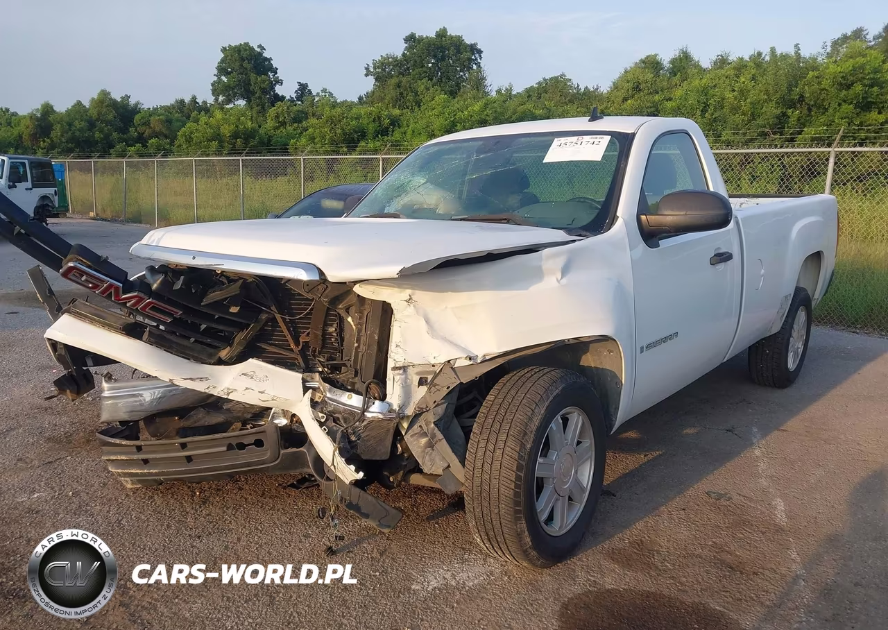 2007 GMC Sierra 1500 Work Truck VIN:1GTEC14C07Z534208 - 2