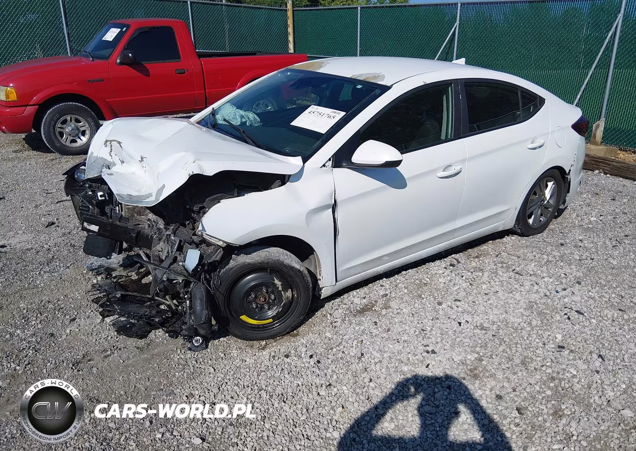 2019 Hyundai Elantra Sel VIN:5NPD84LF7KH493621 - 2