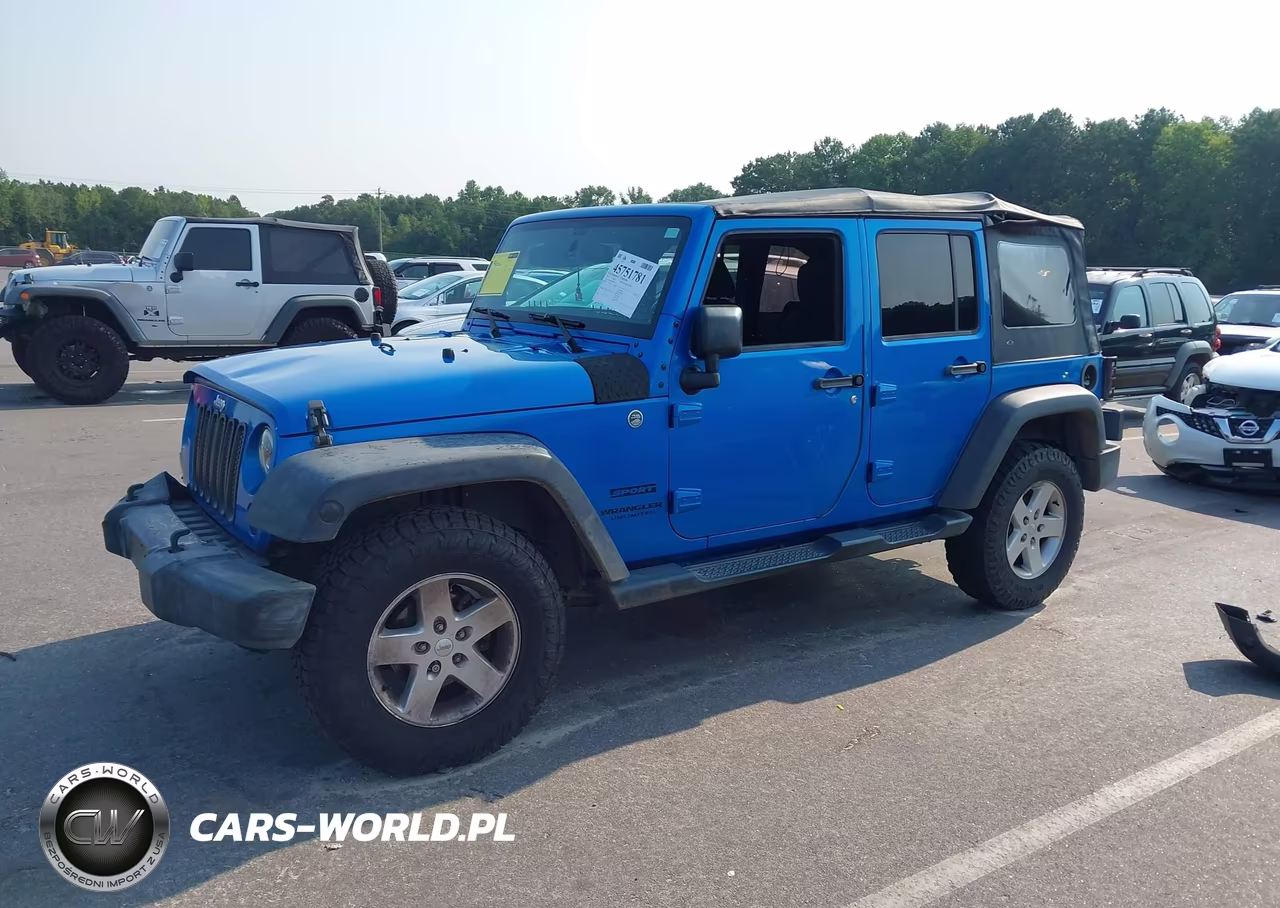 2015 Jeep Wrangler Unlimited Sport VIN:1C4BJWDG8FL689731 - 2