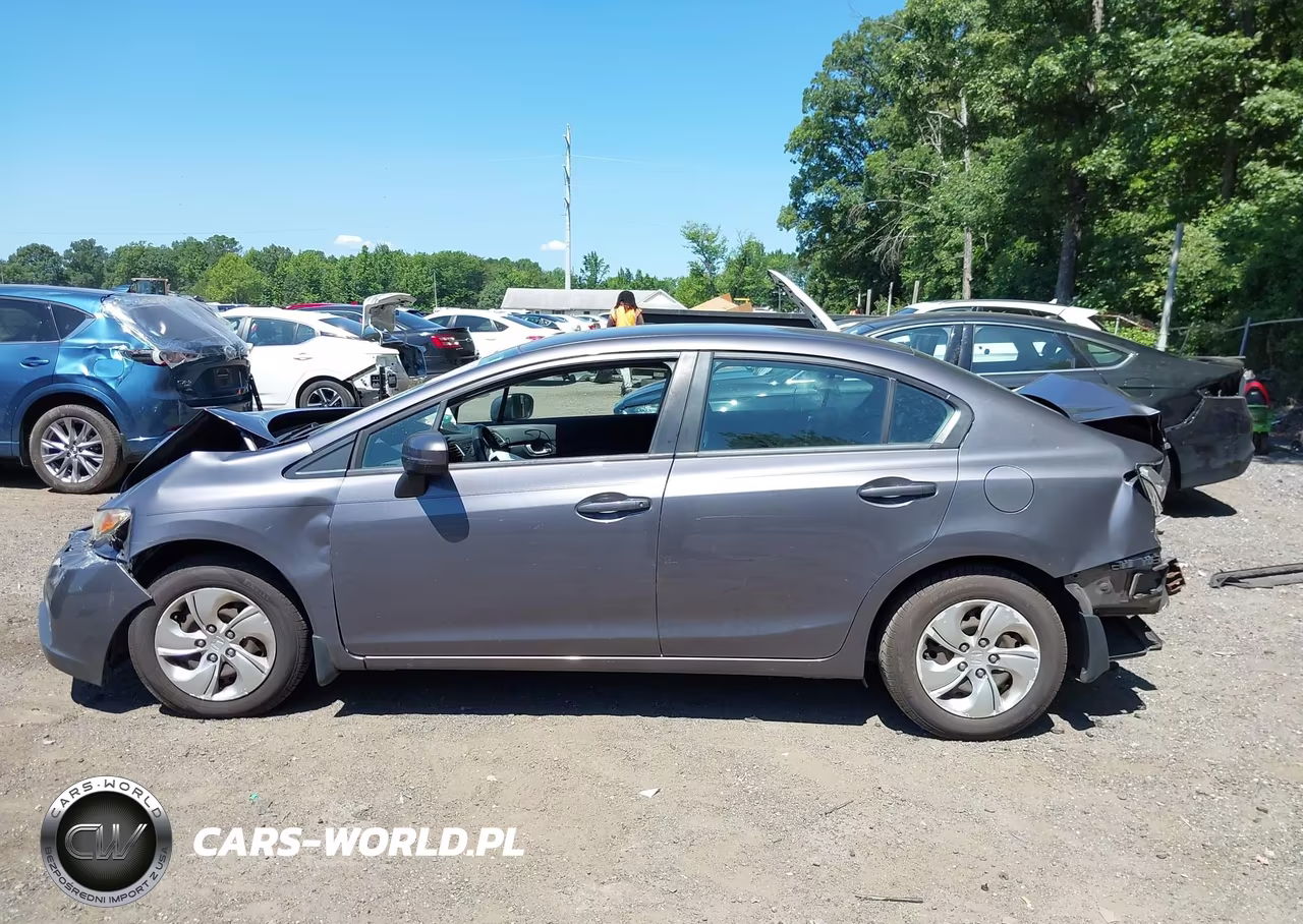 2014 Honda Civic Lx VIN:19XFB2F52EE258375 - 15
